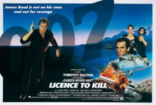 Licence to Kill James Bond 007 Movie Poster